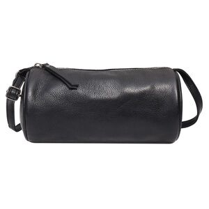 Twyla Leather Crossbody Bag in Black
